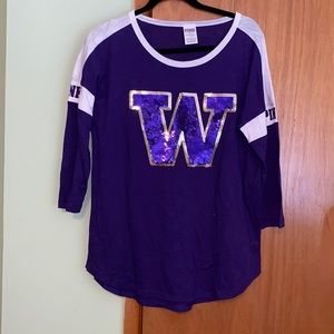 University of Washington shirt size L